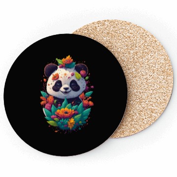 Discover Cute baby panda Coasters