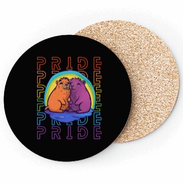 Discover Pride Capybara Coasters