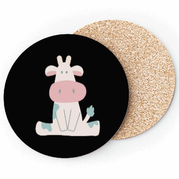 Discover Cute cow design Coasters