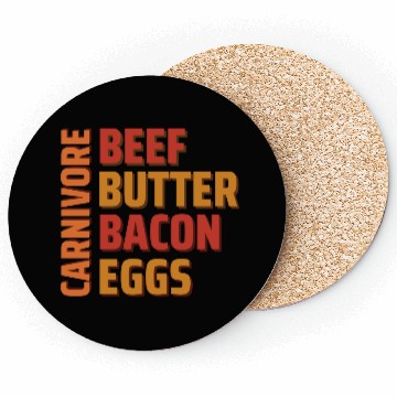 Discover Beef Butter Bacon & Eggs - Carnivore Coasters
