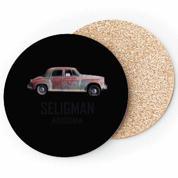 Discover Old car city of Seligman in Arizonna, US Route 66 Coasters