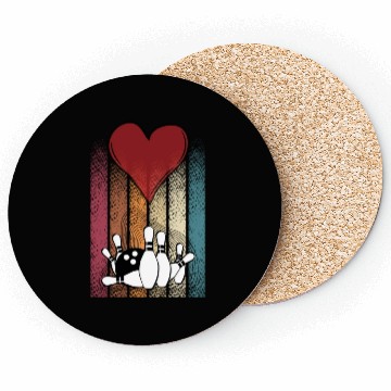 Discover Bowling Lover Coasters