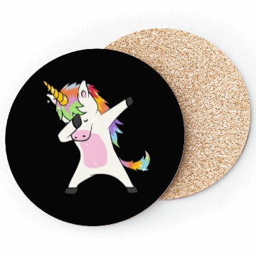 Discover Cute dabbing unicorn dab dance girls boys children Coasters