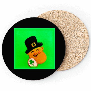 Discover Irish Cute Painting Design. Buy Now Coasters