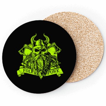 Discover Viking Folk Punk Coasters