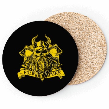 Discover Viking Folk Punk Coasters