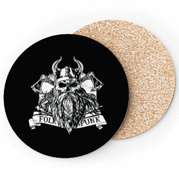 Discover Viking Folk Punk Coasters
