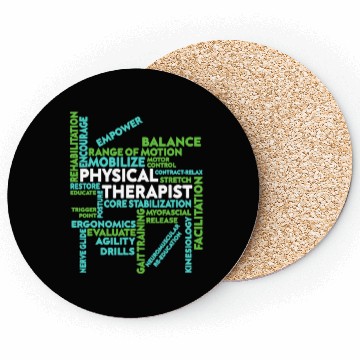 Discover Physical Therapist Coasters Mobilize Core