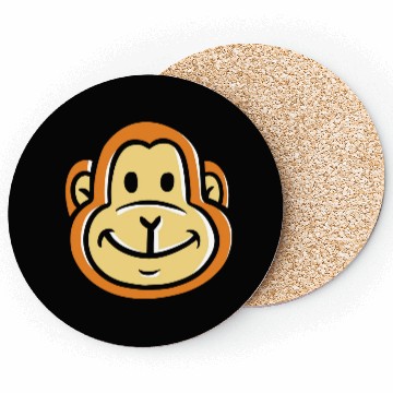 Discover Monkey Primate Chimpanzee Coasters