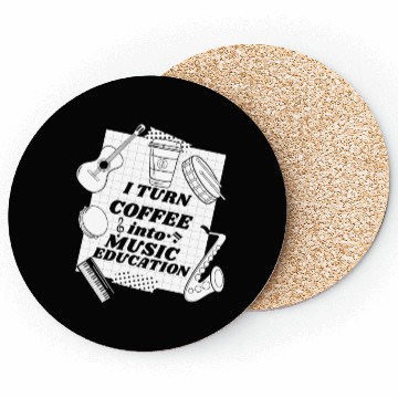 Discover Music Teacher Coasters