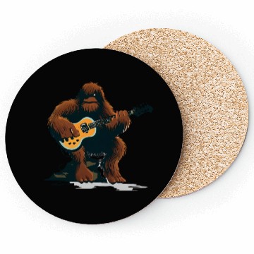 Discover Bigfoot plays guitar Coasters
