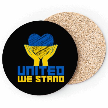 Discover United we stand! US Solidarity for Ukraine Coasters