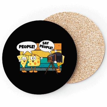 Discover Photography Lover Cheese Say People Funny Coasters