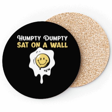 Discover Humpty Dumpty Nursery Rhymes For Funny People Coasters