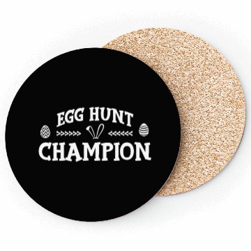 Discover Easter Sunday Easter Egg Hunting Hunter Egg Huntin Coasters