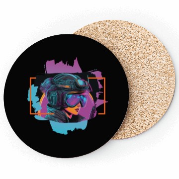 Discover cyberpunk III Coasters