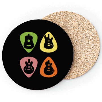 Discover Guitar plectrum Coasters