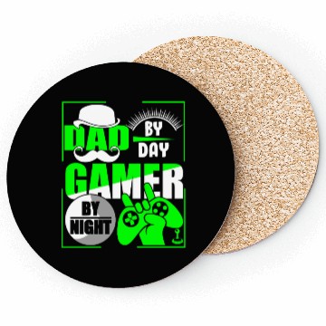Discover Dad By Day Gamer By Night Coasters