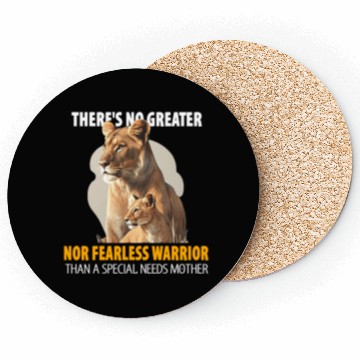 Discover A Fearless Mother And Her Cub Coasters