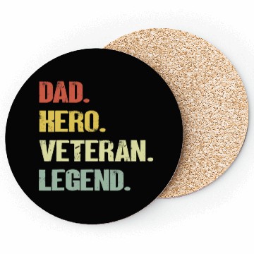 Discover Dad hero veteran legend Coasters
