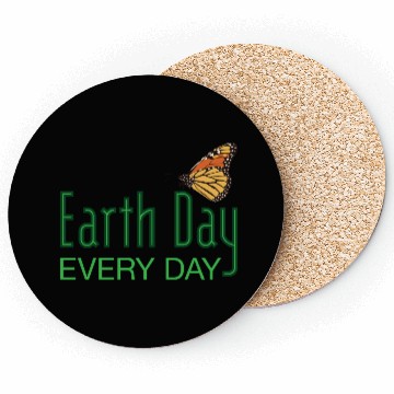 Discover Earth Day Butterfly Coasters