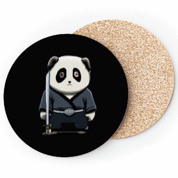 Discover Samurai panda Coasters