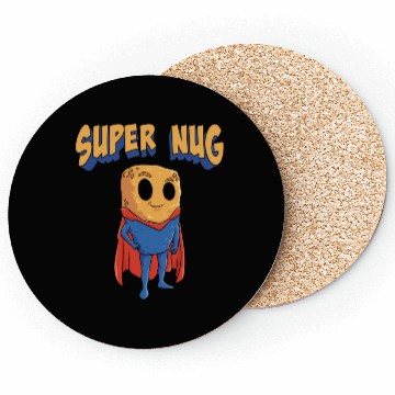 Discover Super Nug Chicken Nuggets Coasters