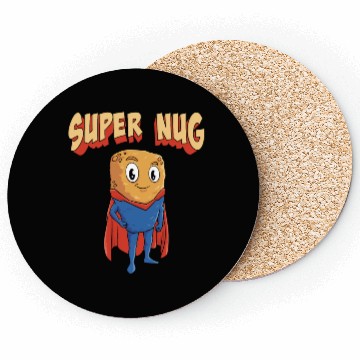 Discover Super Nug Chicken Nuggets Coasters