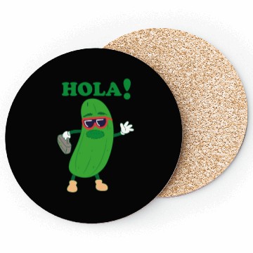 Discover Mr cucumber Coasters