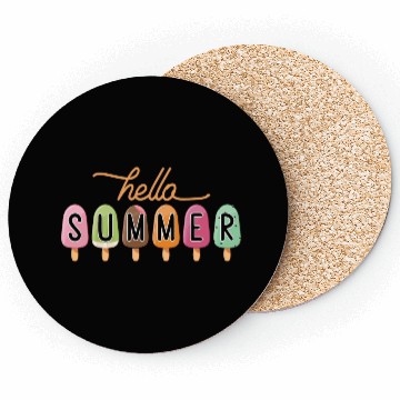Discover Ice Cream Design For Summer Lover Coasters