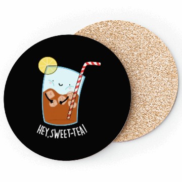 Discover Hey Sweet Tea Cute Iced Tea Coasters