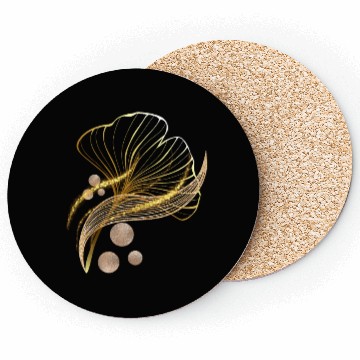 Discover Golden Flower Coasters