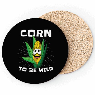 Discover Funny Farming Farmer Corn Cob Coasters