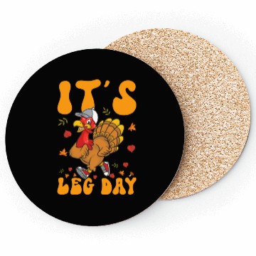 Discover Thanksgiving Turkey Trot Squad Running Coasters