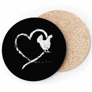 Discover Chicken Lover Coasters