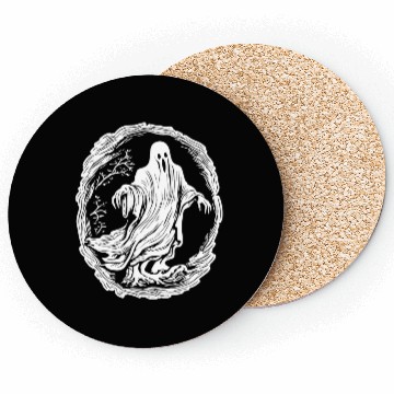 Discover Ghost Halloween Spooky Coasters
