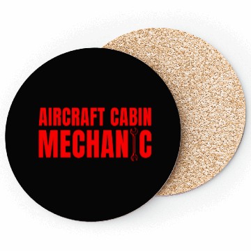 Discover Aircraft Cabin Mechanic Coasters