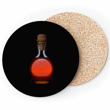 Discover Bourbon Bottle Coasters