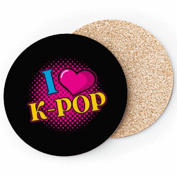 Discover K-Pop K-drama Korean Music KPop Kdrama Gift Coasters