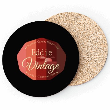Discover Eddie First Name Vintage Coasters