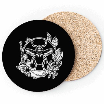 Discover Bug Beetle Insect Coasters