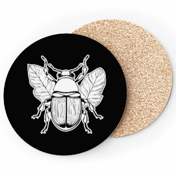 Discover Bug Beetle Insect Coasters