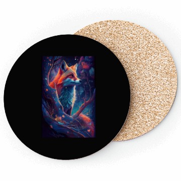 Discover Fox Galaxy Nature Coasters