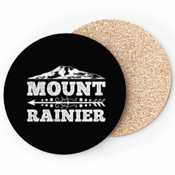 Discover Mount Rainier climber Hiker Mountains Coasters
