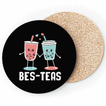 Discover Bes Teas Bubble Tea Lover Boba Tea Drinker Korean Coasters