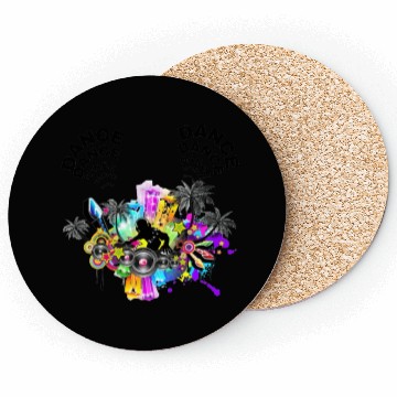 Discover Started with this DJ Dance Coasters.