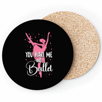 Discover Ballet Dancer Dance Girl Ballerina Coasters