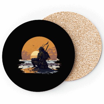 Discover Samurai Sunrise Coasters