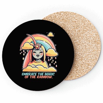Discover Embrace The Magic Off The Rainbow Witch Coasters