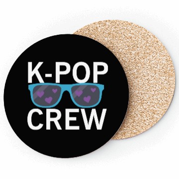 Discover Kpop Crew Korean Hangul Seoul Coasters